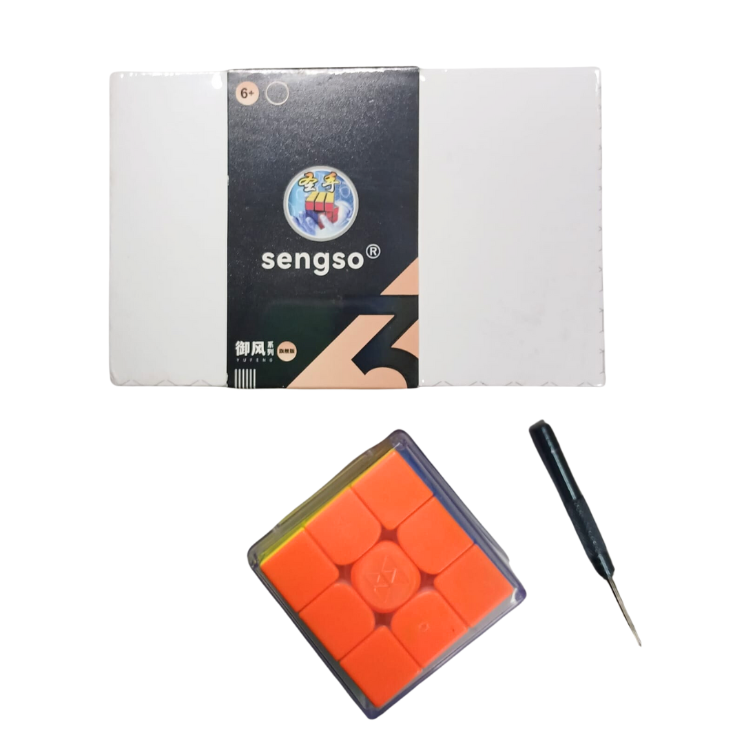 CUBO RUBIK 3X3 SENGSO MAGNETIC STICKERLESS