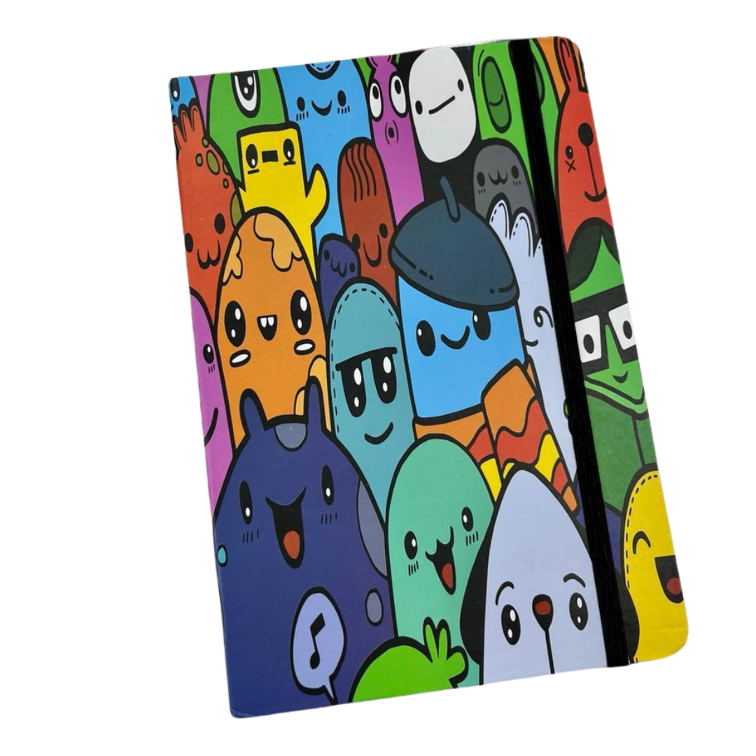 AGENDA ESTAMPADA PASTA DURA