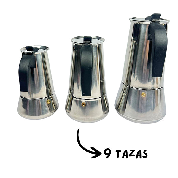 CAFETERA ITALIANA MOKA ACERO
