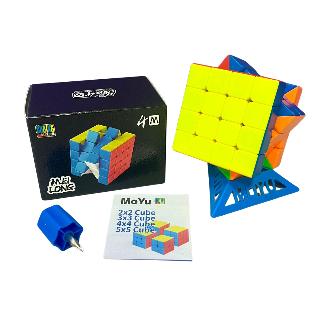 CUBO RUBIK 4X4 MOYU MAGNETIC STICKERLESS