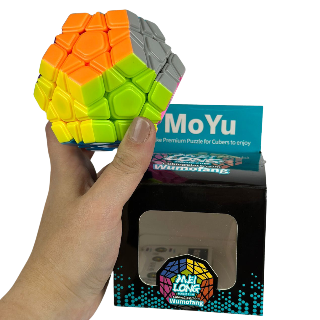 CUBO RUBIK 3X3 MEGAMINX MOYU STICKERLESS