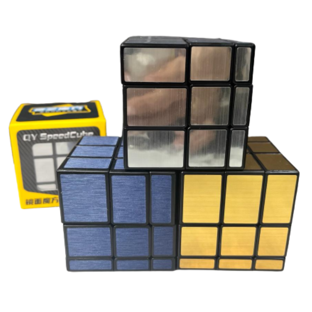CUBO RUBIK 3X3 MIRROR TREFILADO QIYI