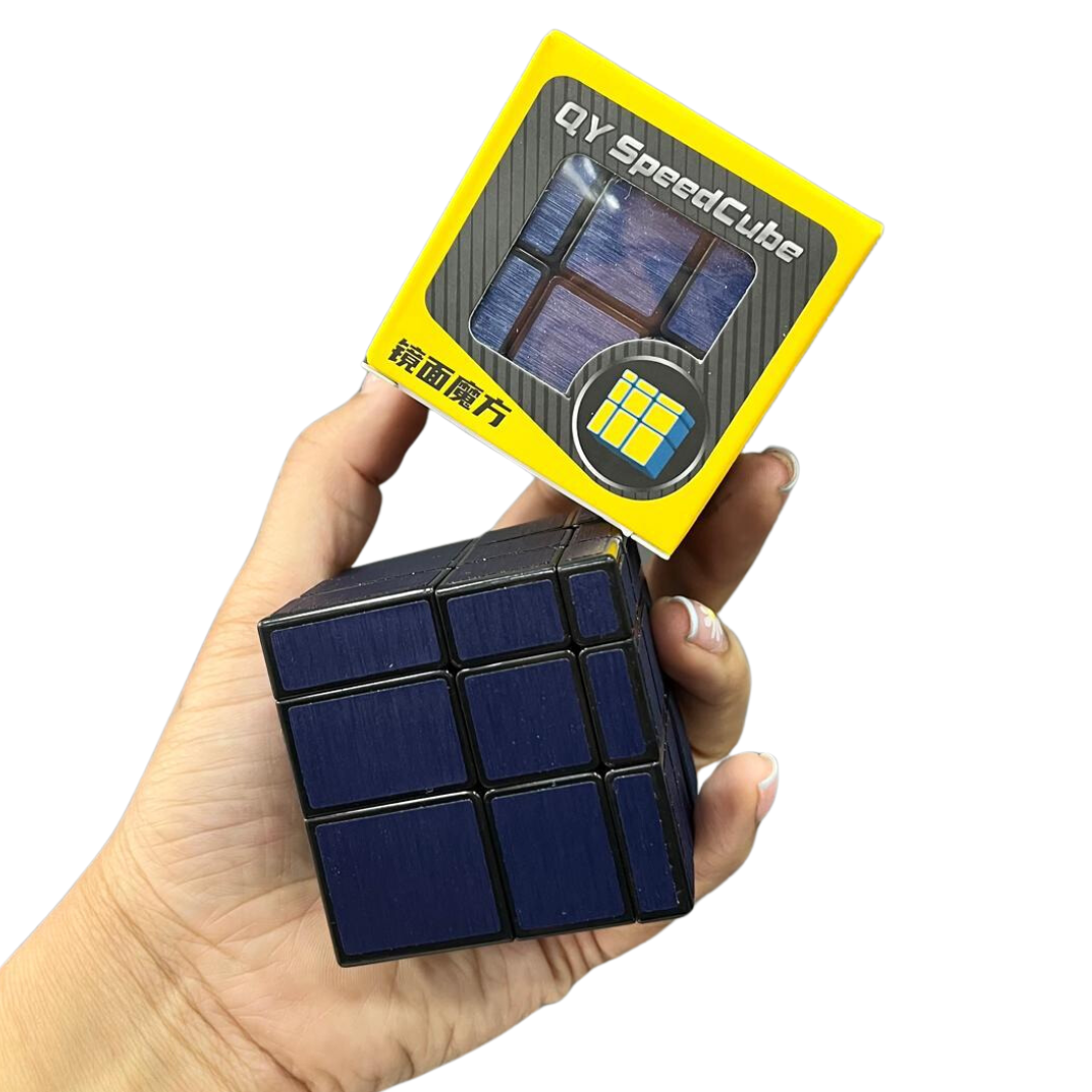 CUBO RUBIK 3X3 MIRROR TREFILADO QIYI