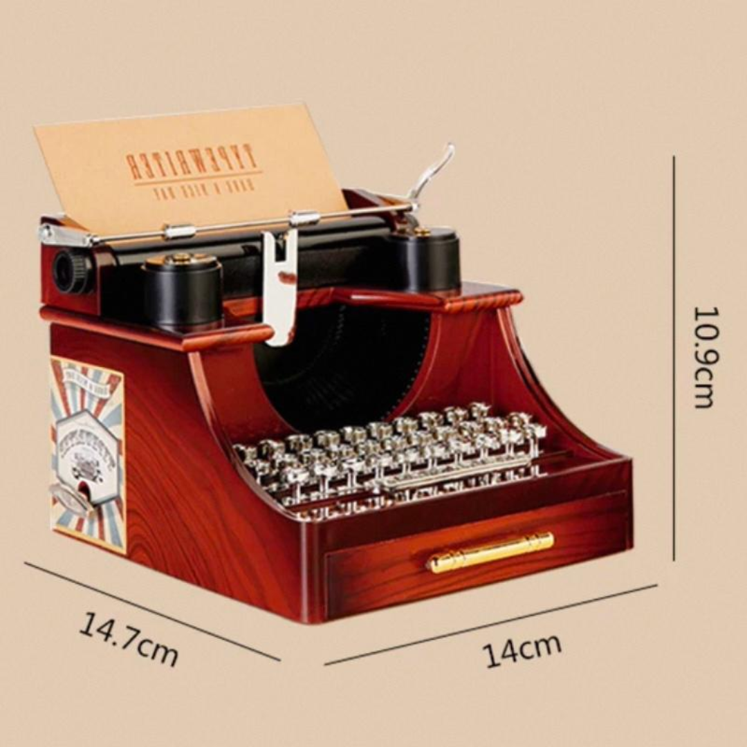 JOYERO MUSICAL MAQUINA DE ESCRIBIR