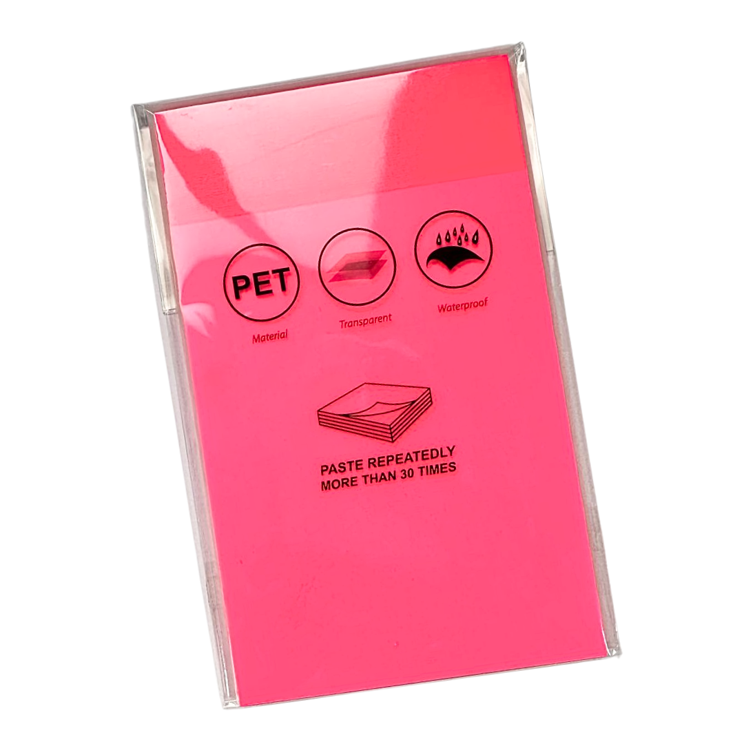 NOTAS ADHESIVAS TRANSPARENTE 76X125MM