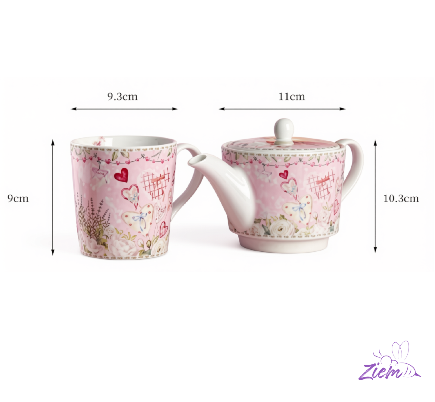 SET TETERA X 2PCS CAJA DE LUJO