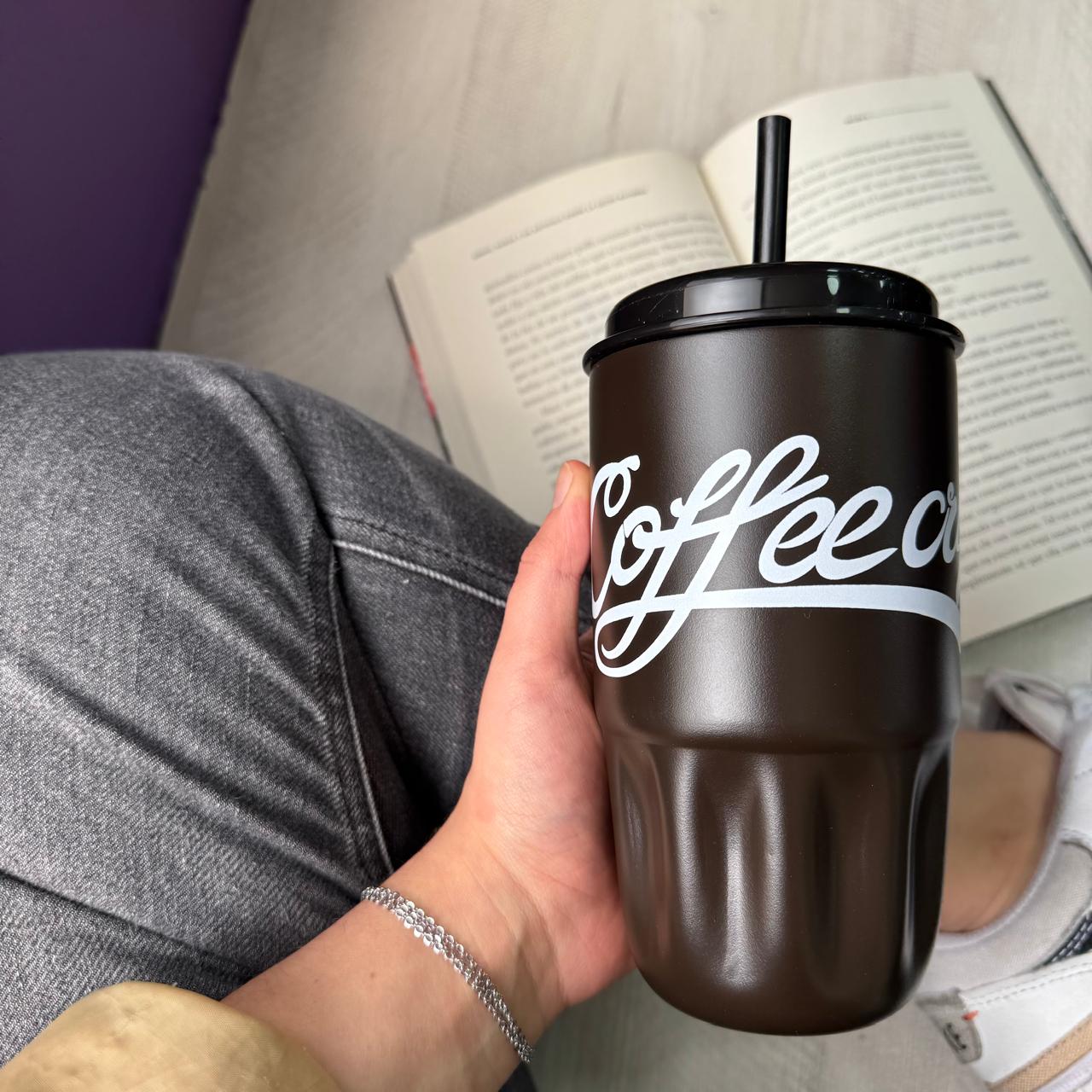 TERMO TAPA PITILLO COFFEE 500ML