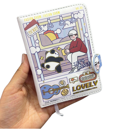 AGENDA TIPO CUERO ANIME PEQUEÑA