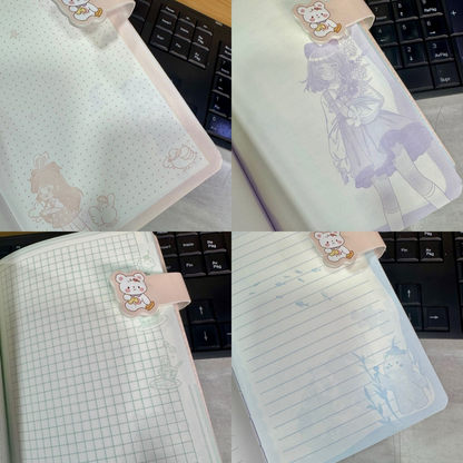 AGENDA TIPO CUERO ANIME ACOLCHADA