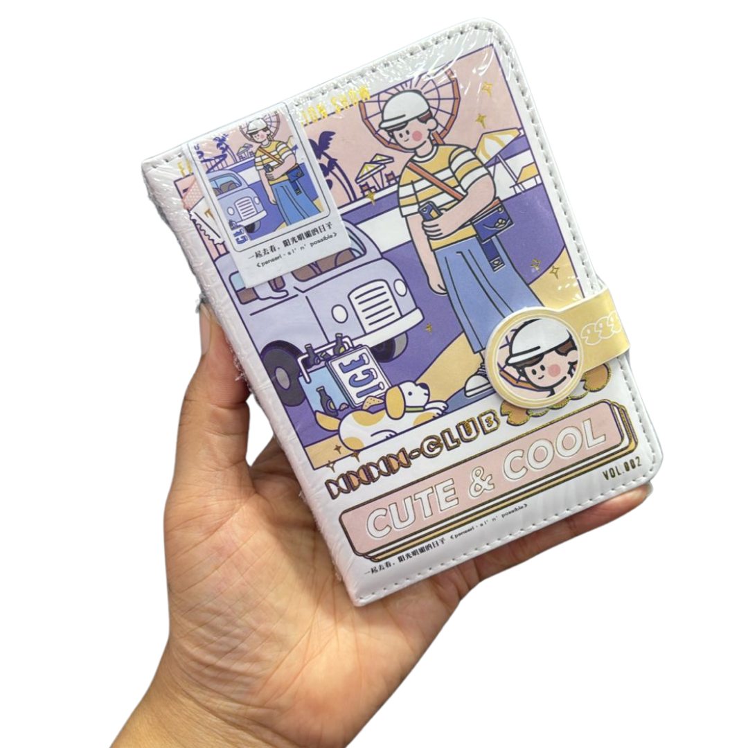 AGENDA TIPO CUERO ANIME PEQUEÑA