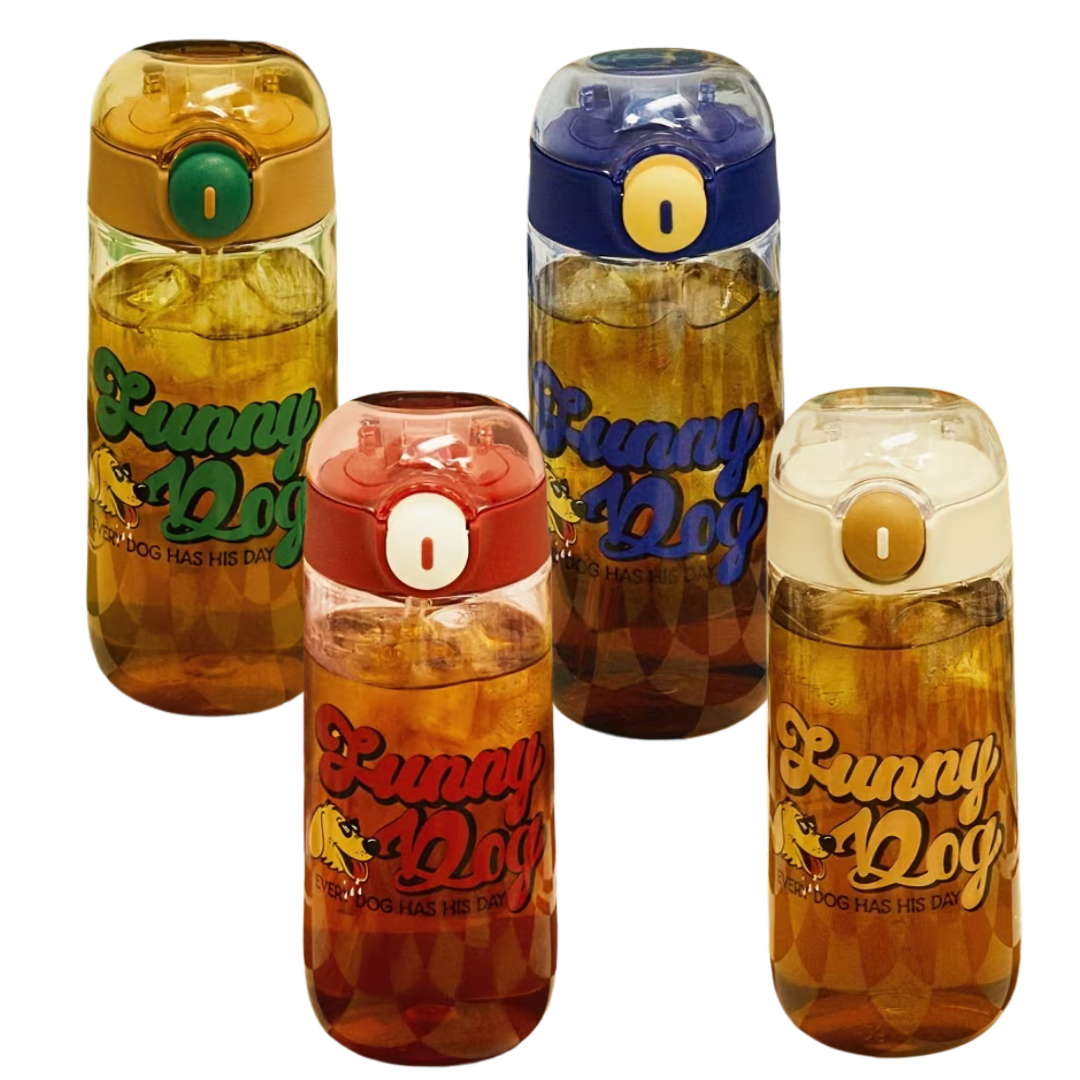 BOTELLA CON PITILLO LUNNY DOG 500ML