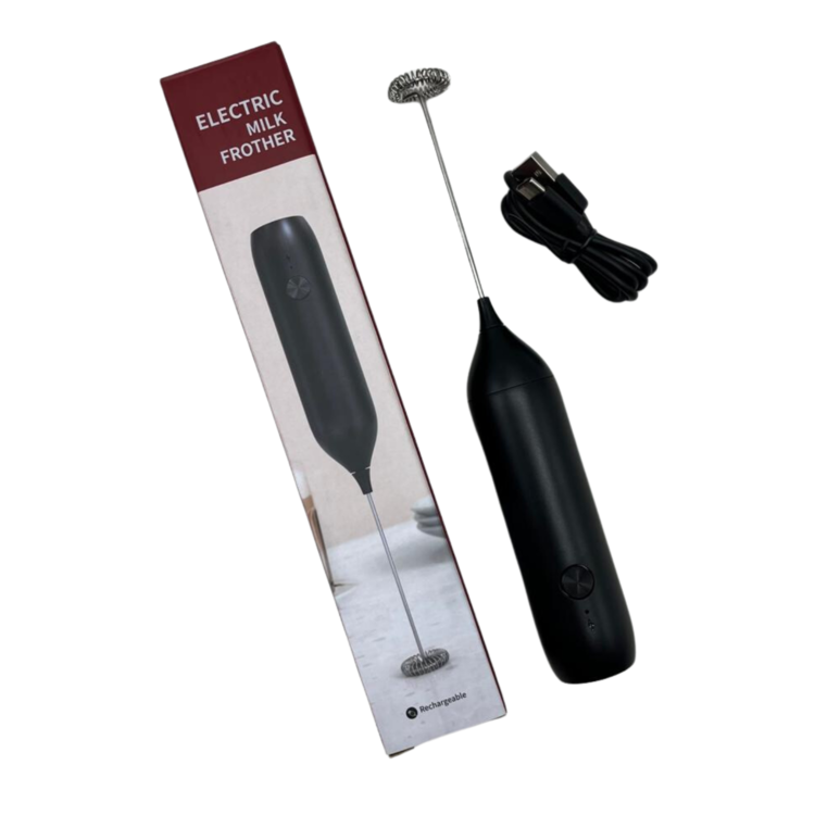 BATIDOR ELECTRICO ESPUMADOR RECARGABLE