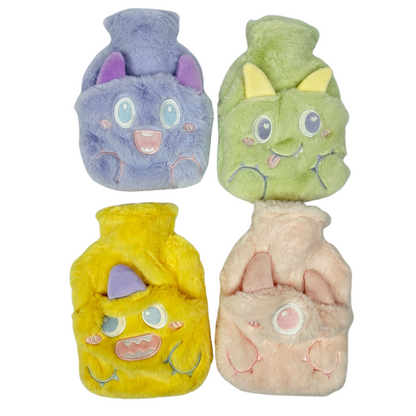 BOLSA DE AGUA CALIENTE DE PELUCHE MONSTER