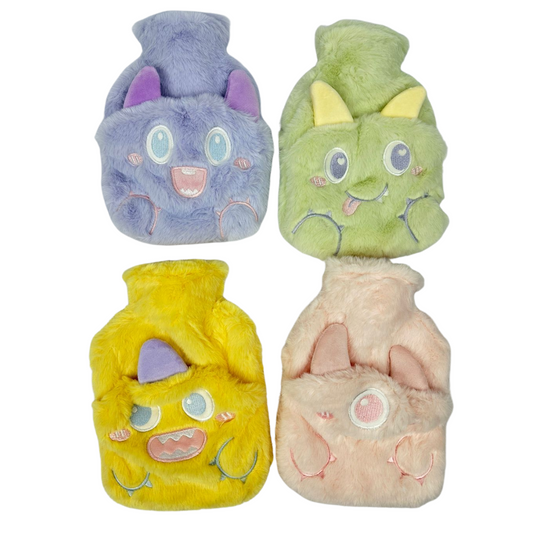 BOLSA DE AGUA CALIENTE DE PELUCHE MONSTER