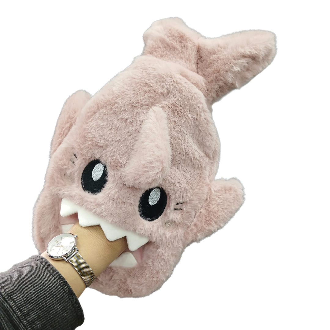 BOLSA DE AGUA PELUCHE TIBURON
