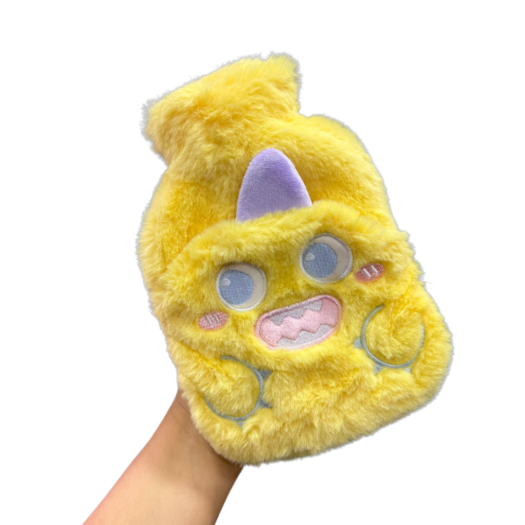 BOLSA DE AGUA CALIENTE DE PELUCHE MONSTER