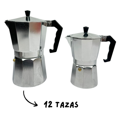 CAFETERA ITALIANA MOKA ALUMINIO