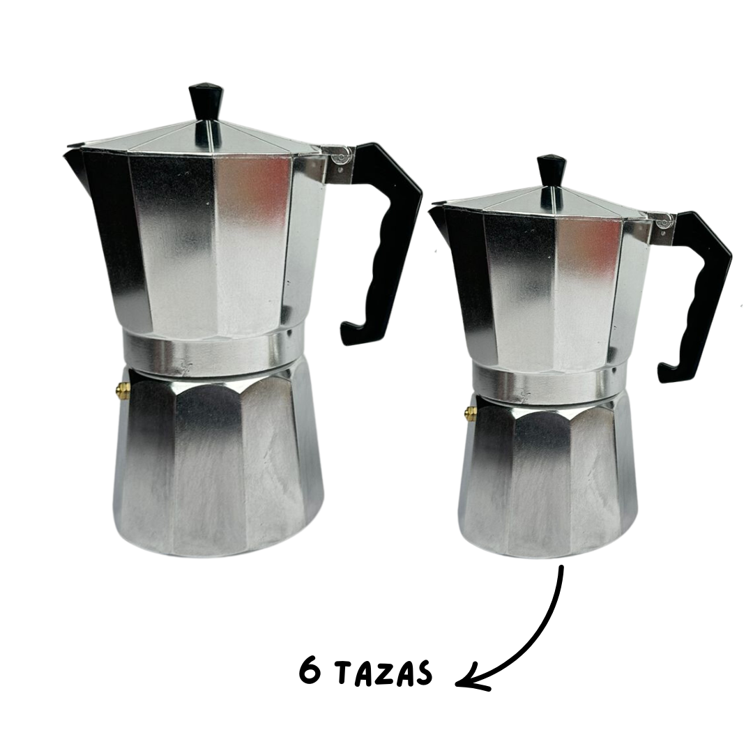 CAFETERA ITALIANA MOKA ALUMINIO