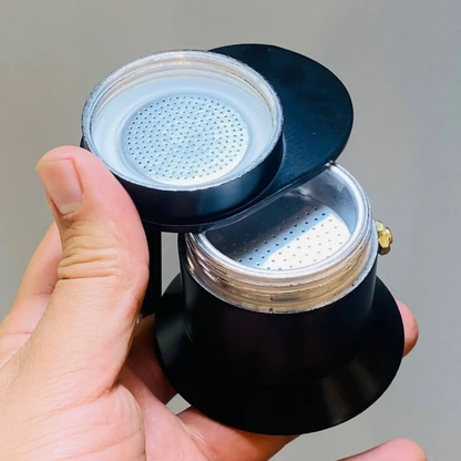 CAFETERA MOKA CUELLO GANSO ALUMINIO 1 TAZA
