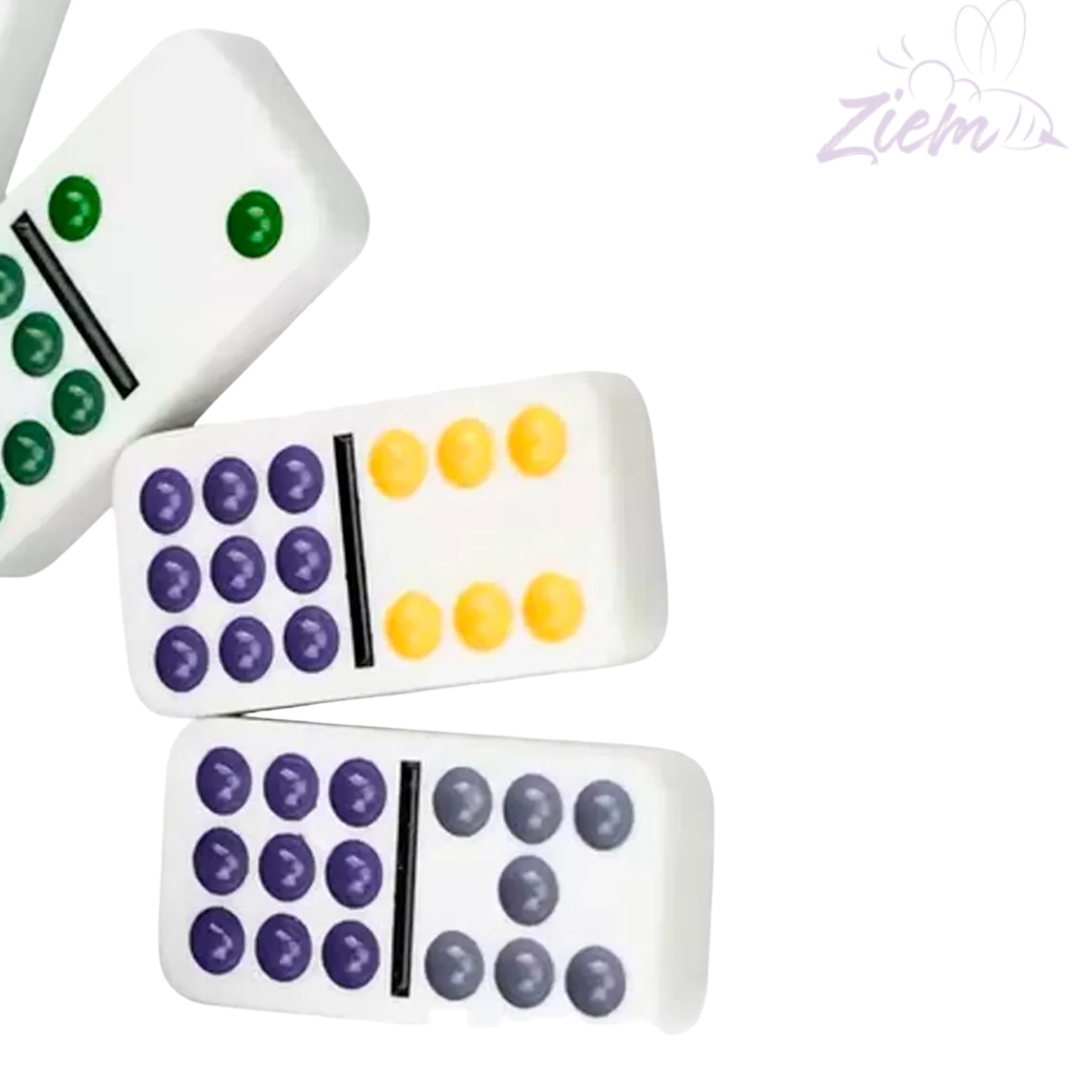 DOMINO DOBLE-12 CAJA METALICA