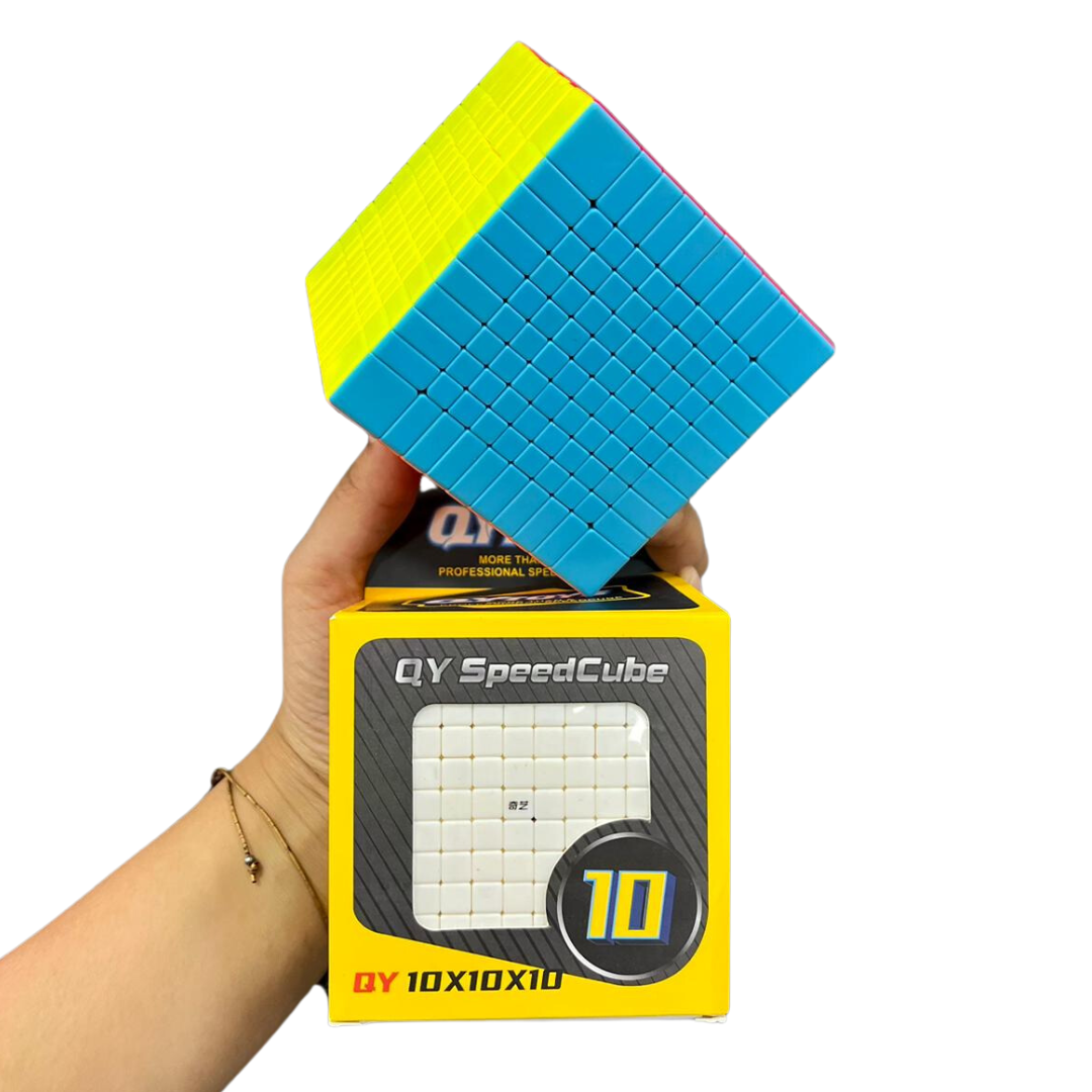 CUBO RUBIK  10X10 QIYI STICKERLESS