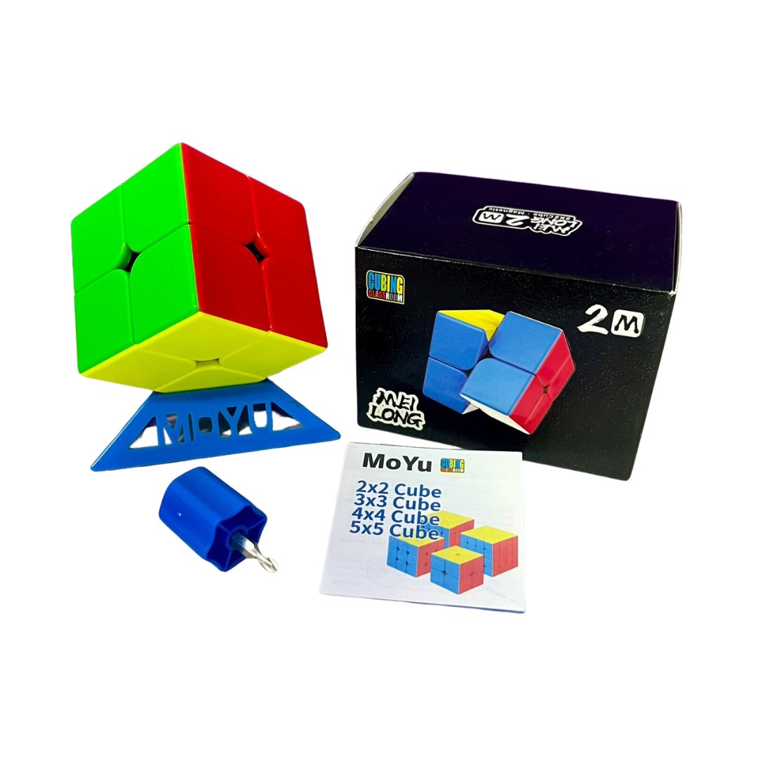 CUBO RUBIK 2X2 MOYU MAGNETIC STICKERLESSS