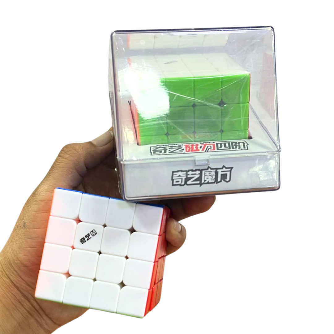 CUBO RUBIK 4X4 QIYI MAGNETIC STICKERLESS