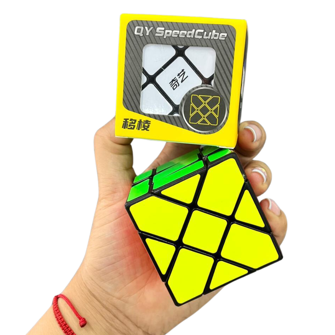 CUBO RUBIK 3X3 FISHER QIYI STICKER