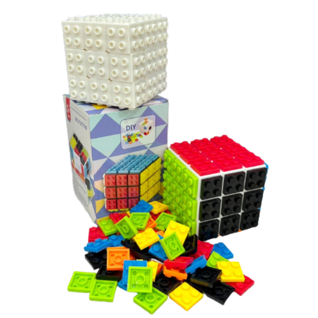CUBO RUBICK 3X3 FICHAS LEGO