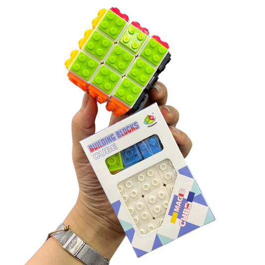 CUBO RUBICK 3X3 FICHAS LEGO
