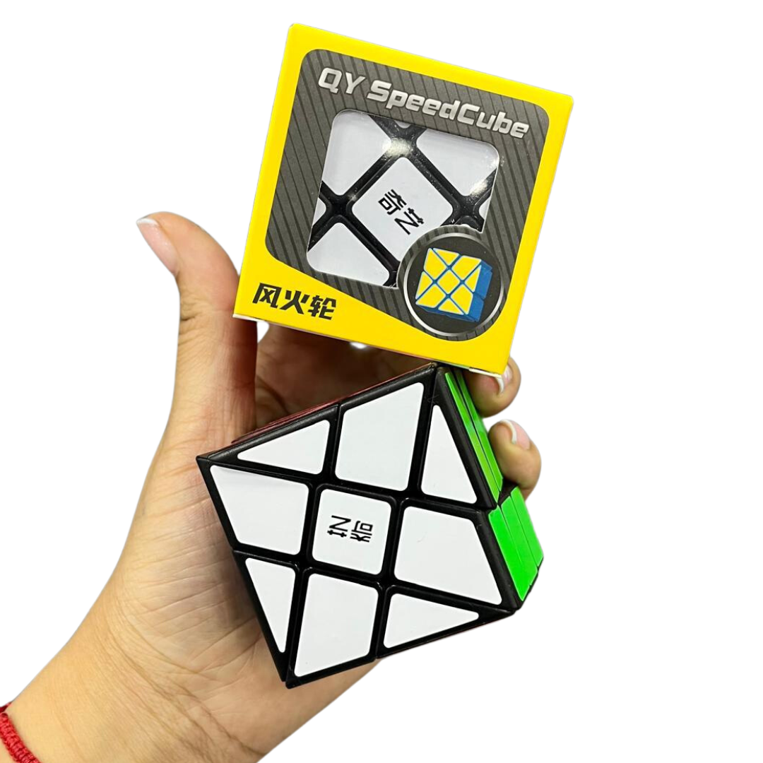 RUBIK 3X3 WINDMILL QIYI STICKER