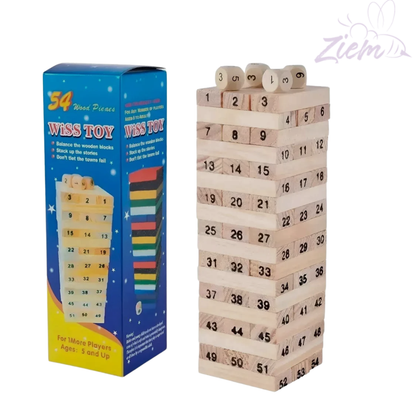 JENGA DE NUMEROS GRANDE
