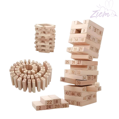 JENGA DE NUMEROS GRANDE