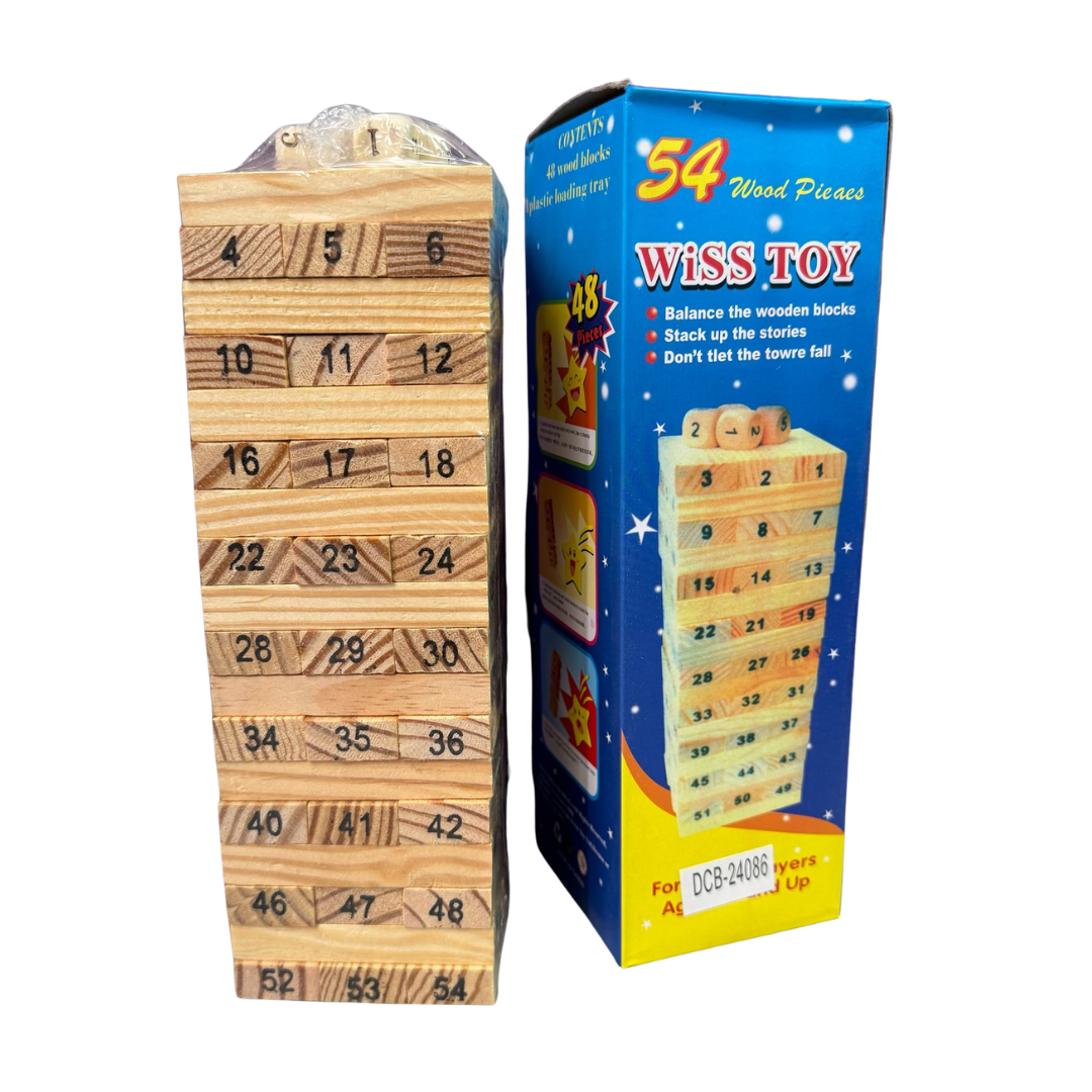 JENGA DE NUMEROS GRANDE