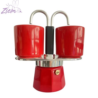 CAFETERA ITALIANA CUELLO CISNE 2 TAZAS