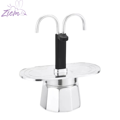 CAFETERA ITALIANA CUELLO CISNE 2 TAZAS