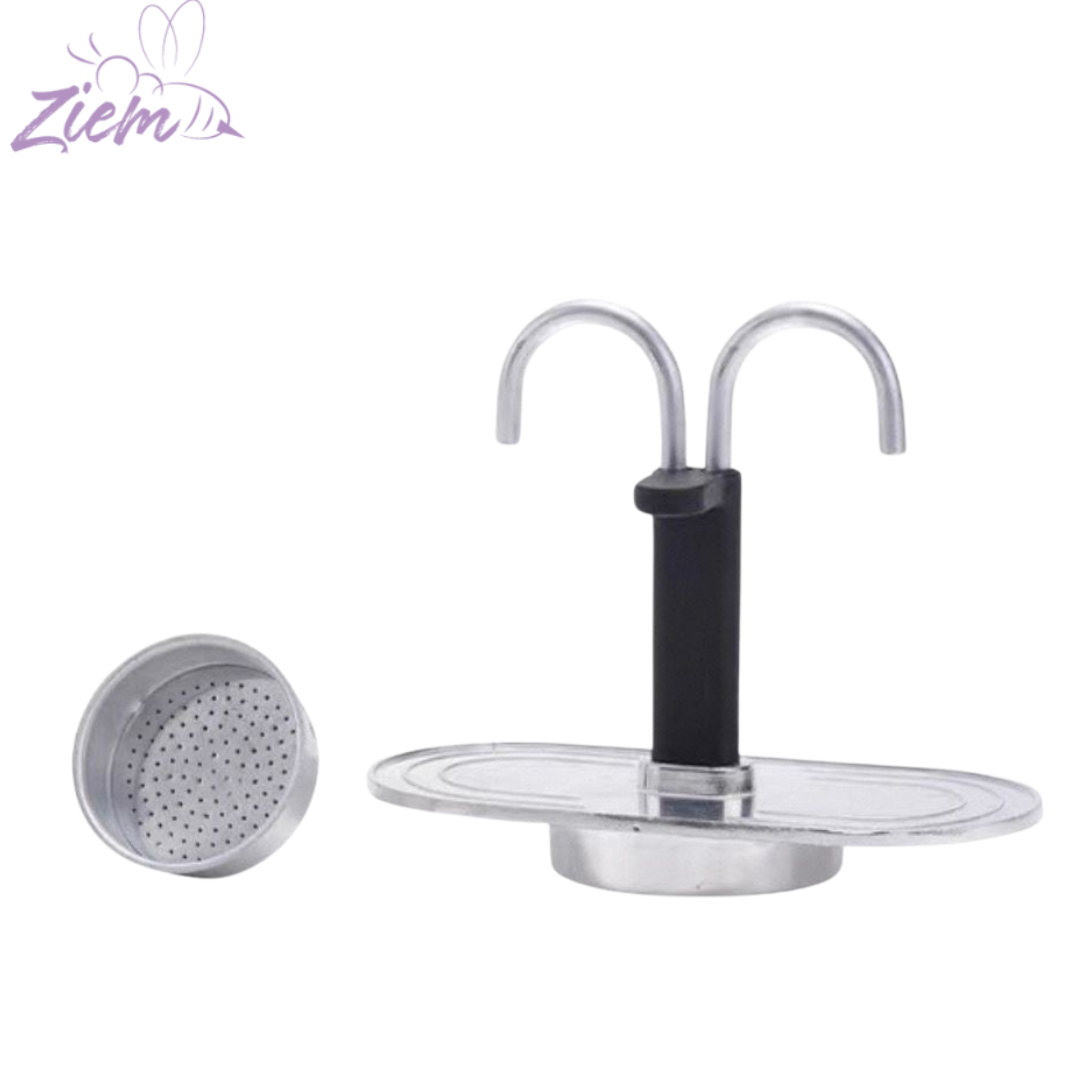 CAFETERA ITALIANA CUELLO CISNE 2 TAZAS