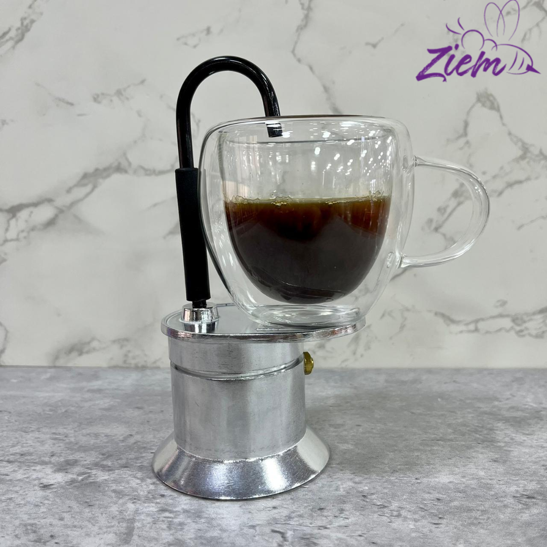 CAFETERA ITALIANA MOKA MINI EXPRESS UNA TAZA