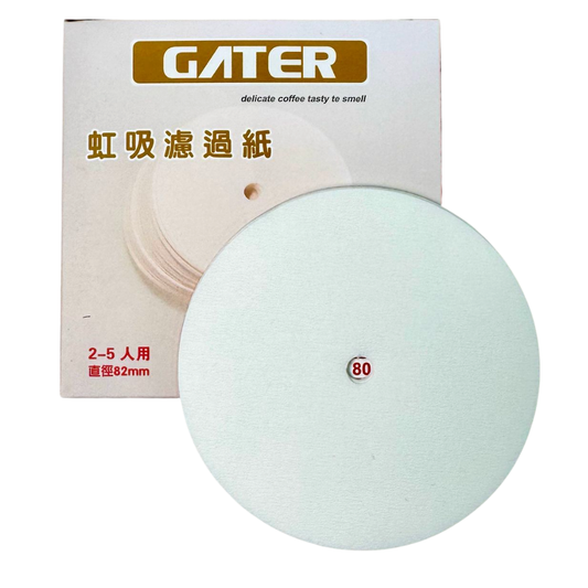 FILTRO CAFE SIFON 82MM X80PCS