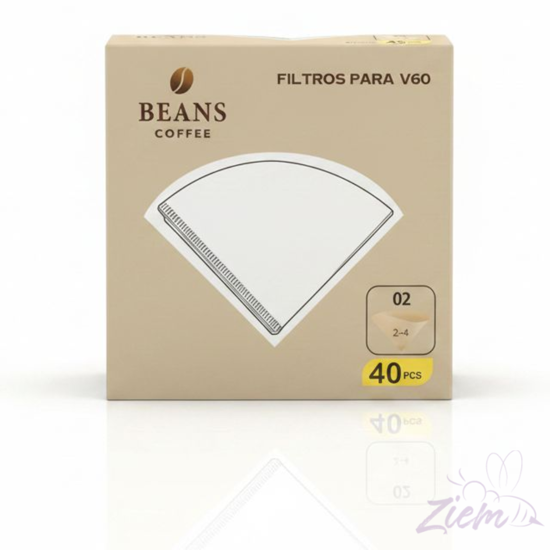 FILTRO DE PAPEL V60 2-4 CUPS
