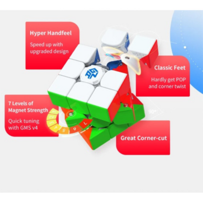 CUBO RUBIK 3X3 GAN INTELLIGENT MAGNETIC