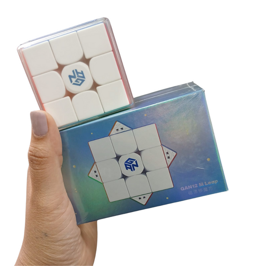 CUBO RUBIK 3X3 GAN m leap MAGNETIC STICKELESS