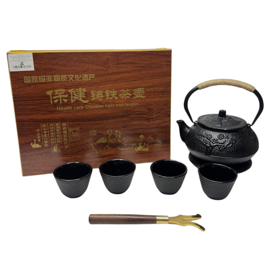 SET  TETERA HIERRO 7PCS CAJA  MADERA