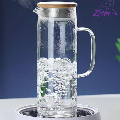 JARRA EN VIDRIO INFUSOR
