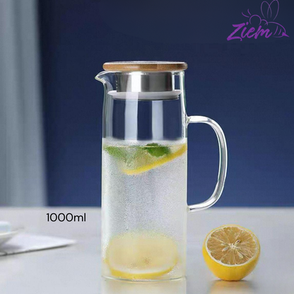 JARRA EN VIDRIO INFUSOR