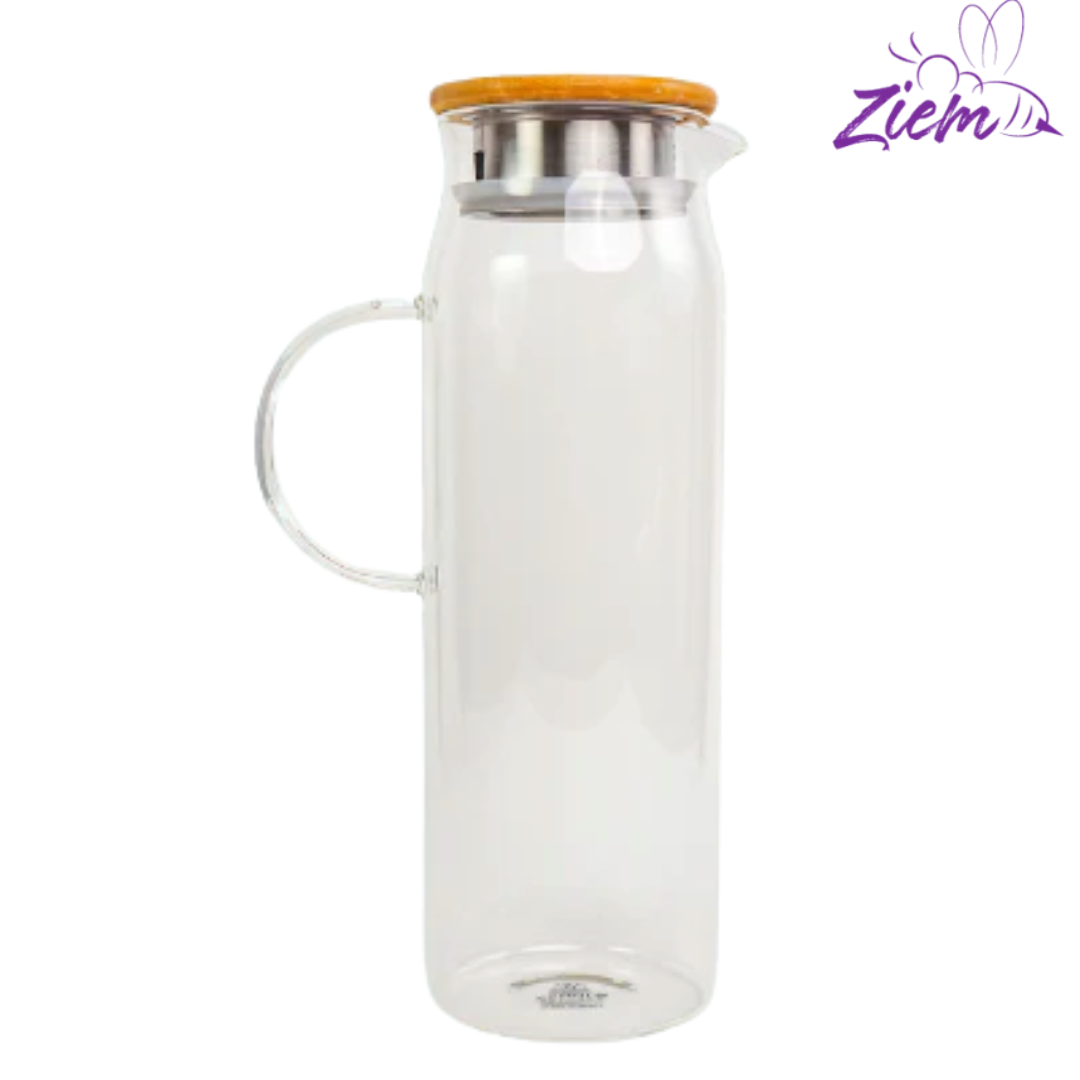 JARRA EN VIDRIO INFUSOR