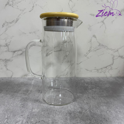 JARRA EN VIDRIO INFUSOR