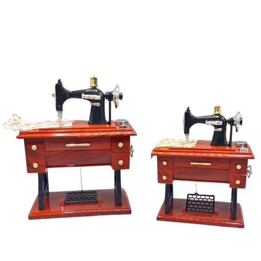 JOYERO MUSICAL MAQUINA COSER