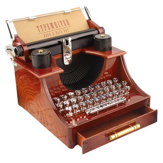 JOYERO MUSICAL MAQUINA DE ESCRIBIR
