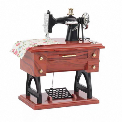 JOYERO MUSICAL MAQUINA COSER